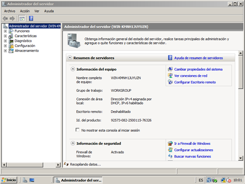 Administrador De Tareas Windows Server 2008